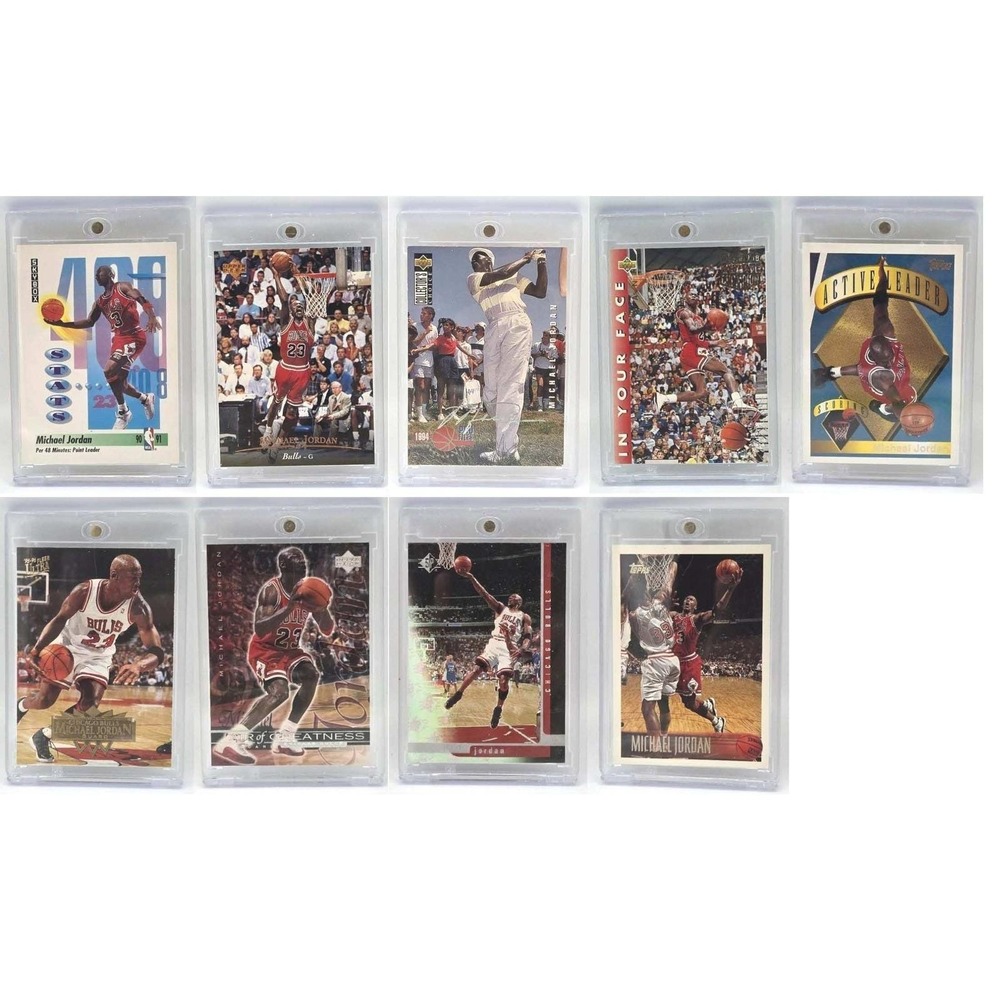 Michael Jordan Premium Collector's Lot (9 Cards)
